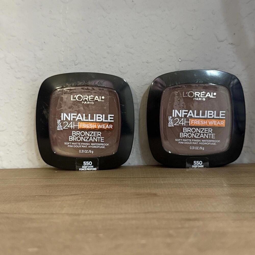 L’Oréal Infallible 24H Fresh Wear Bronzer 550 Deep Dark